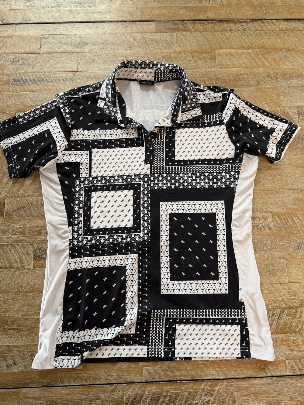 PXG Black & White Polo